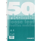 BLASETTI Ricambi fogli bianchi a 4 fori