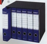 ESSELTE  Registratori Oxford G.84 28x34 cm, dorso 5 cm protocollo
