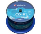 VERBATIM CD-R VERBATIM 700MB 52X EXTRA PROTECTION CF.50pz