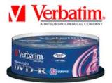 VERBATIM DVD-R 8X 4,7 GB confezionati in campana 